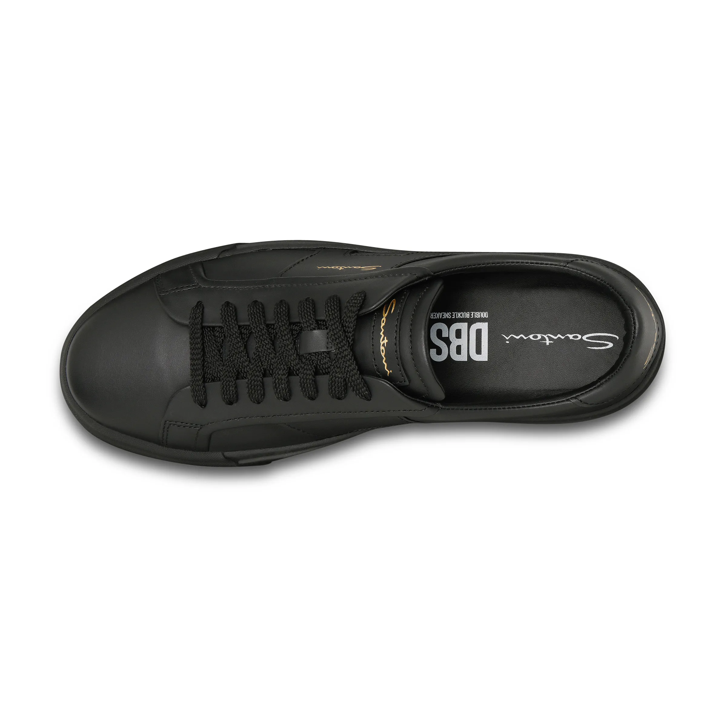 Dbs sneaker męskie skórzane sneakery w kolorze czarnym foto 3