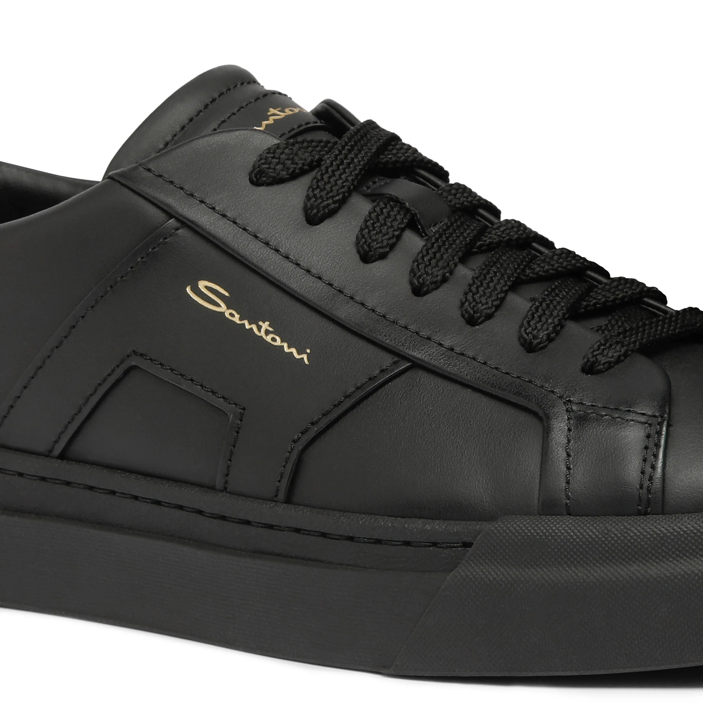 Dbs sneaker męskie skórzane sneakery w kolorze czarnym foto 5