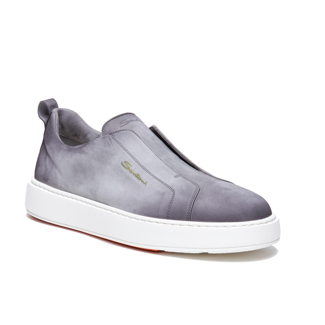Victory męskie zamszowe sneakersy w kolorze szarym foto 2