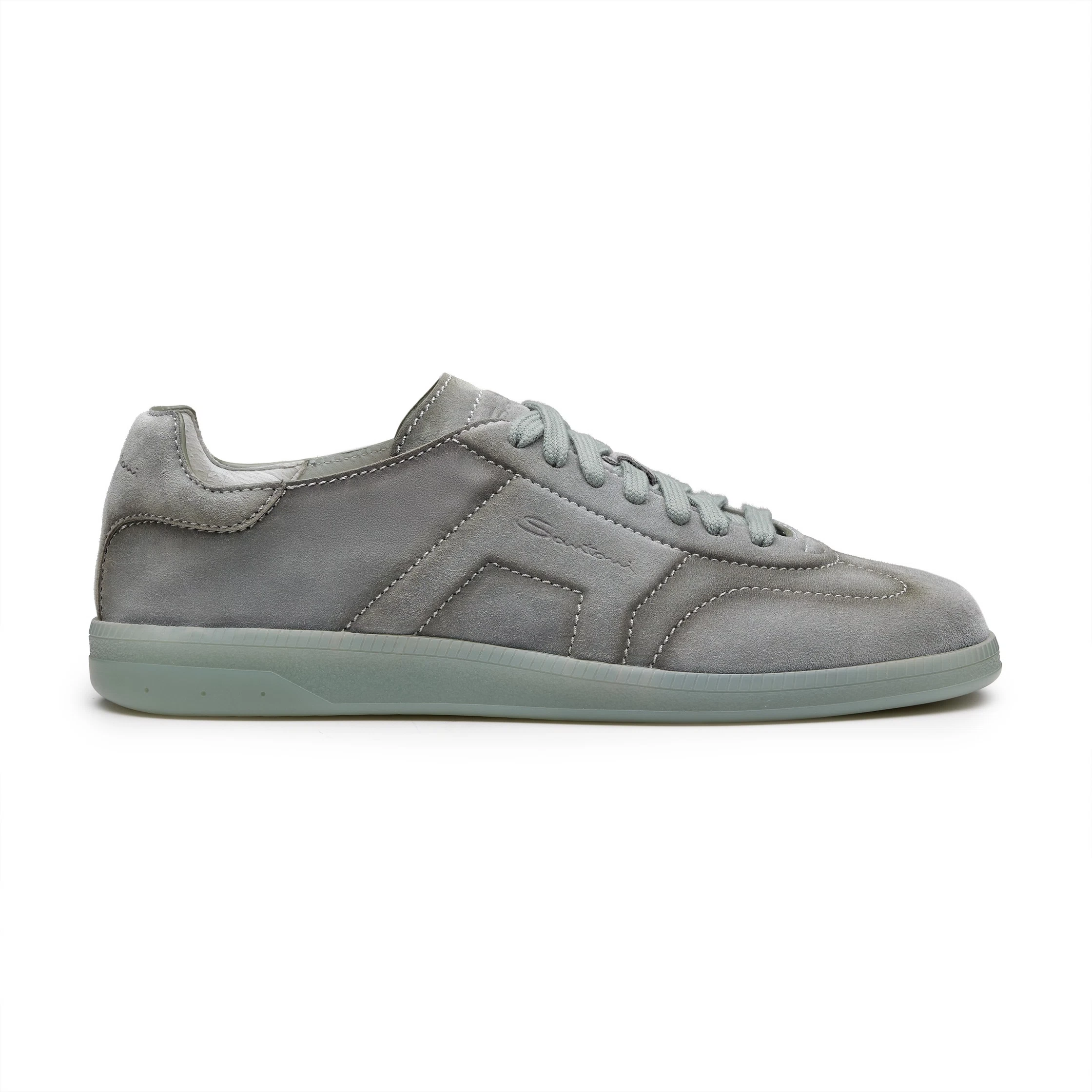 Męskie sneakersy DBS Oly z szarego zamszu