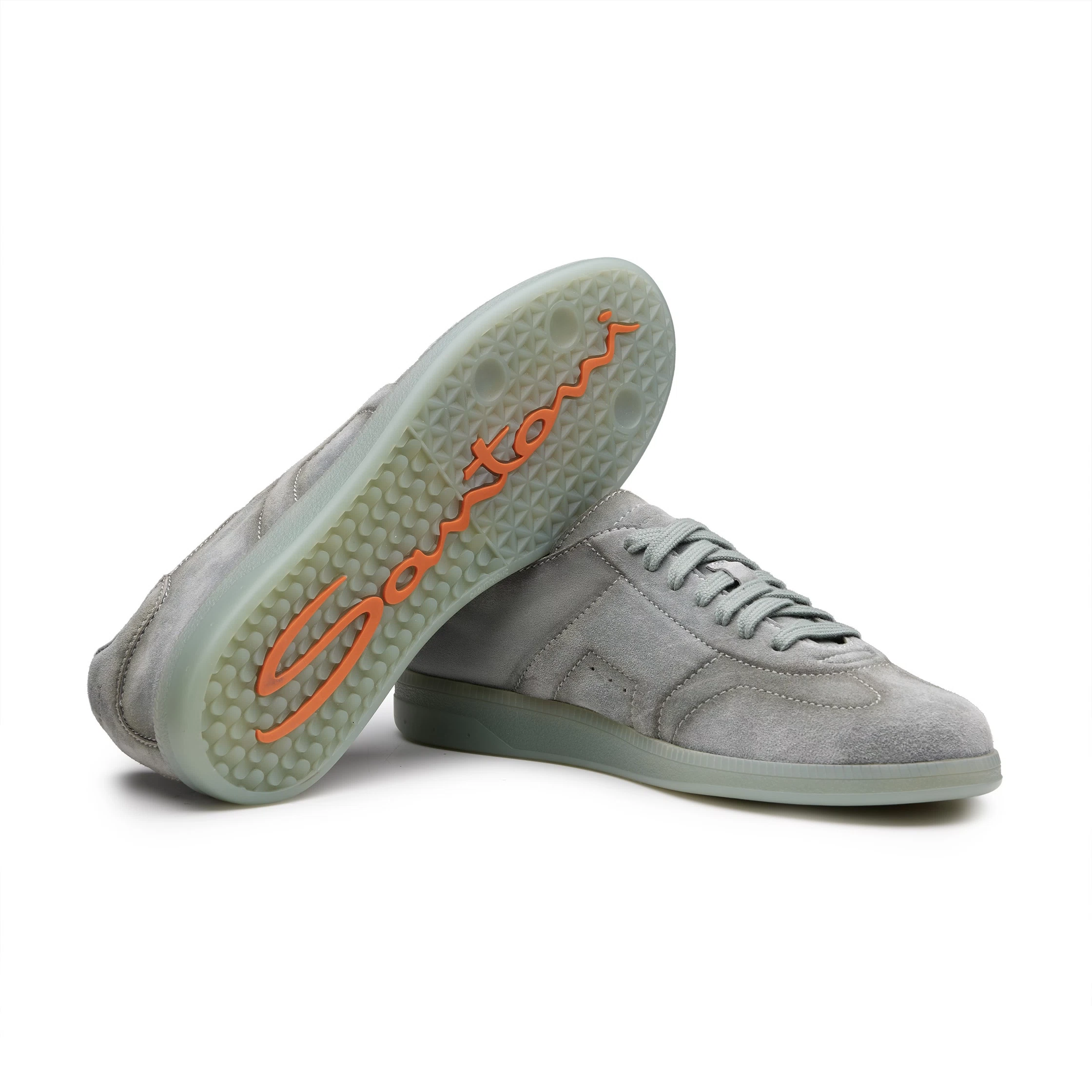 Męskie sneakersy DBS Oly z szarego zamszu foto 3