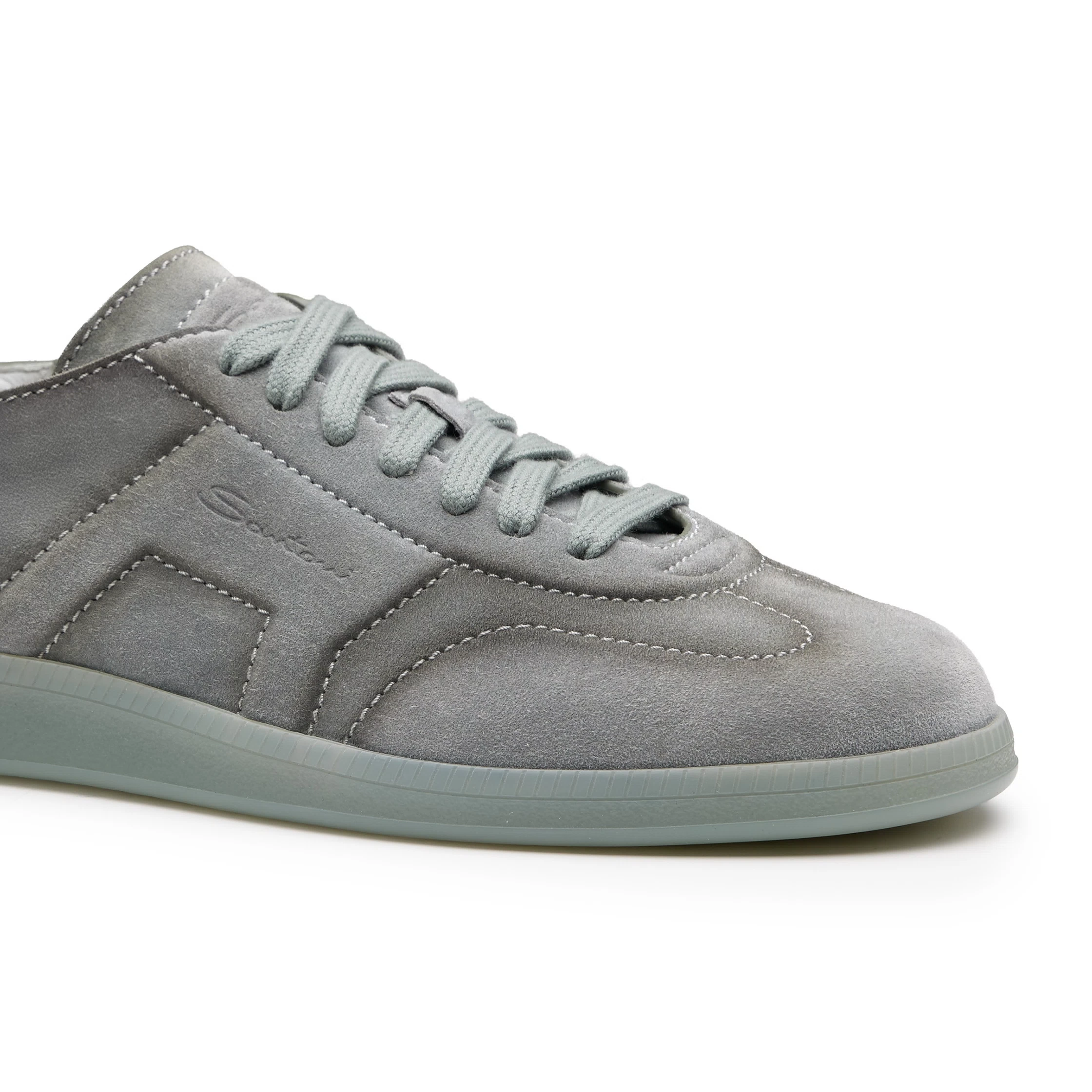 Męskie sneakersy DBS Oly z szarego zamszu foto 5