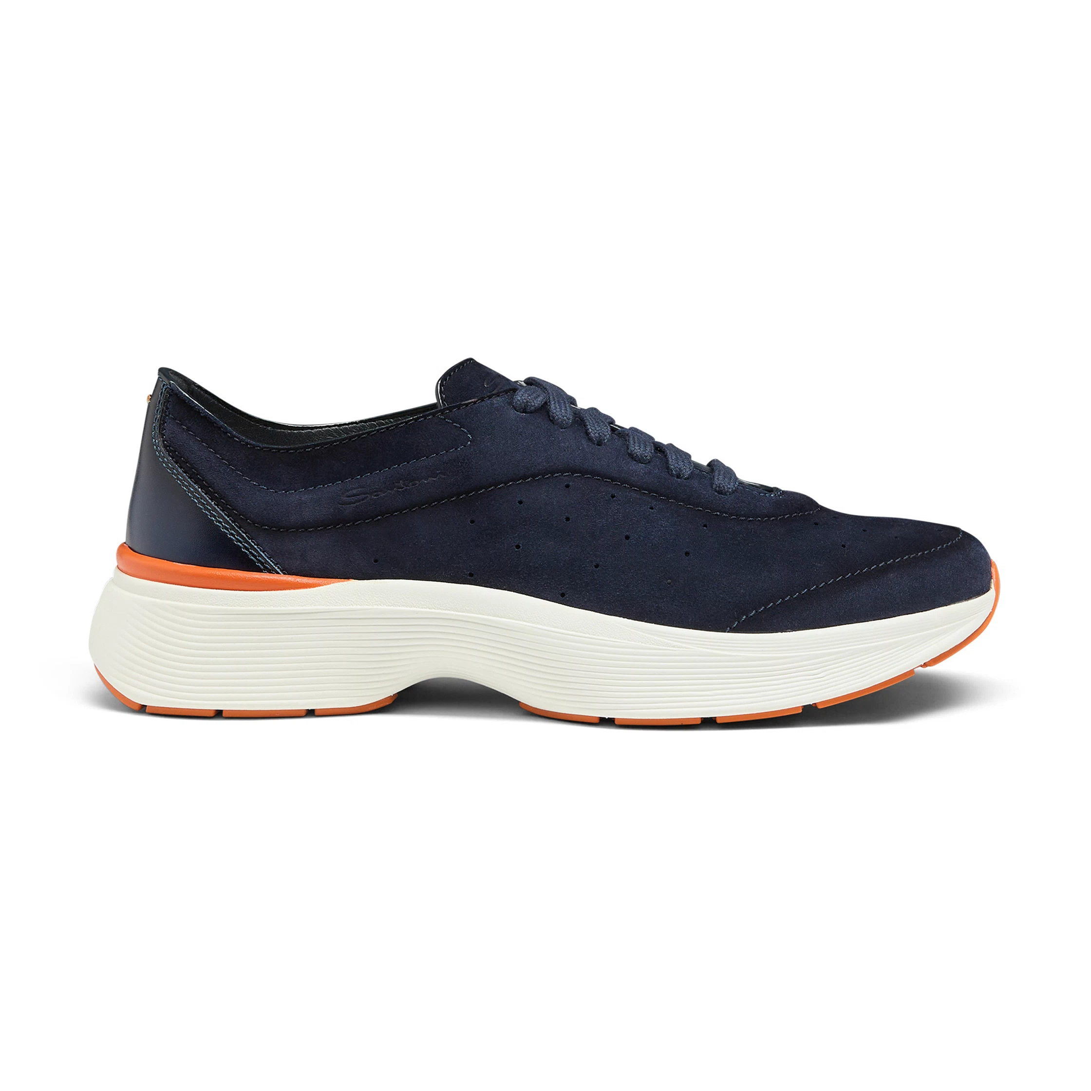 Męskie sneakersy Easy Bounce z zamszu i skóry w odcieniu niebieskim