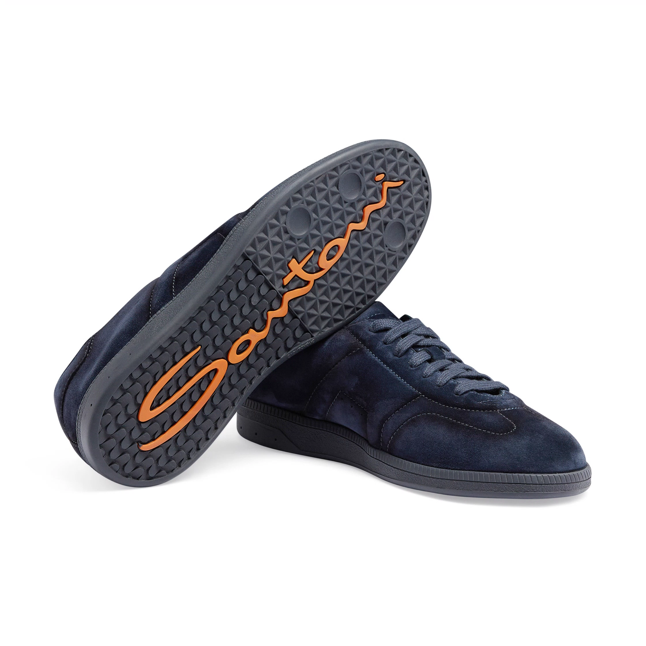 Męskie sneakersy DBS Oly z niebieskiego zamszu foto 3