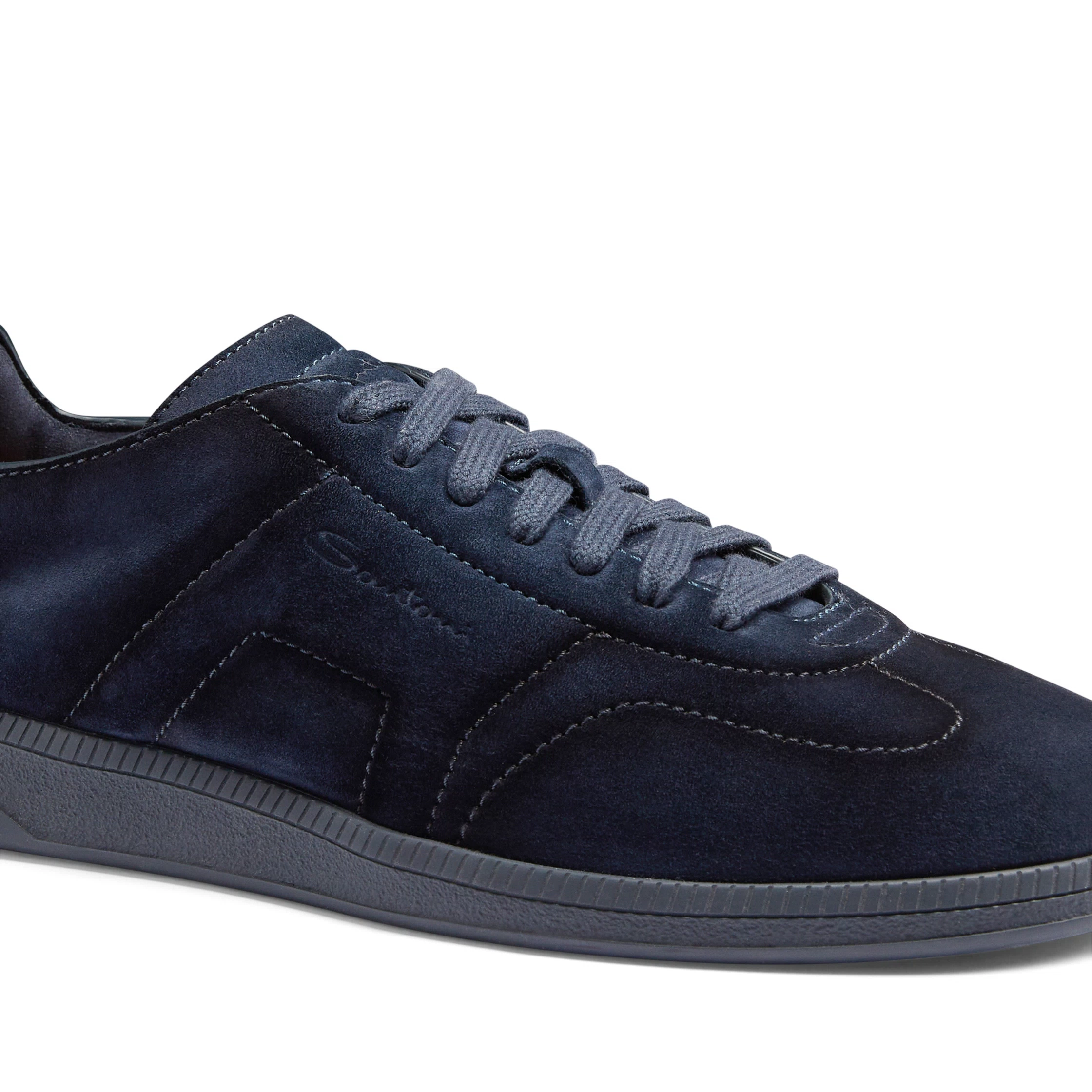 Męskie sneakersy DBS Oly z niebieskiego zamszu foto 5